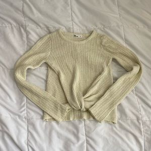 Off White Girls Epic Threads Front Wrap Sweater